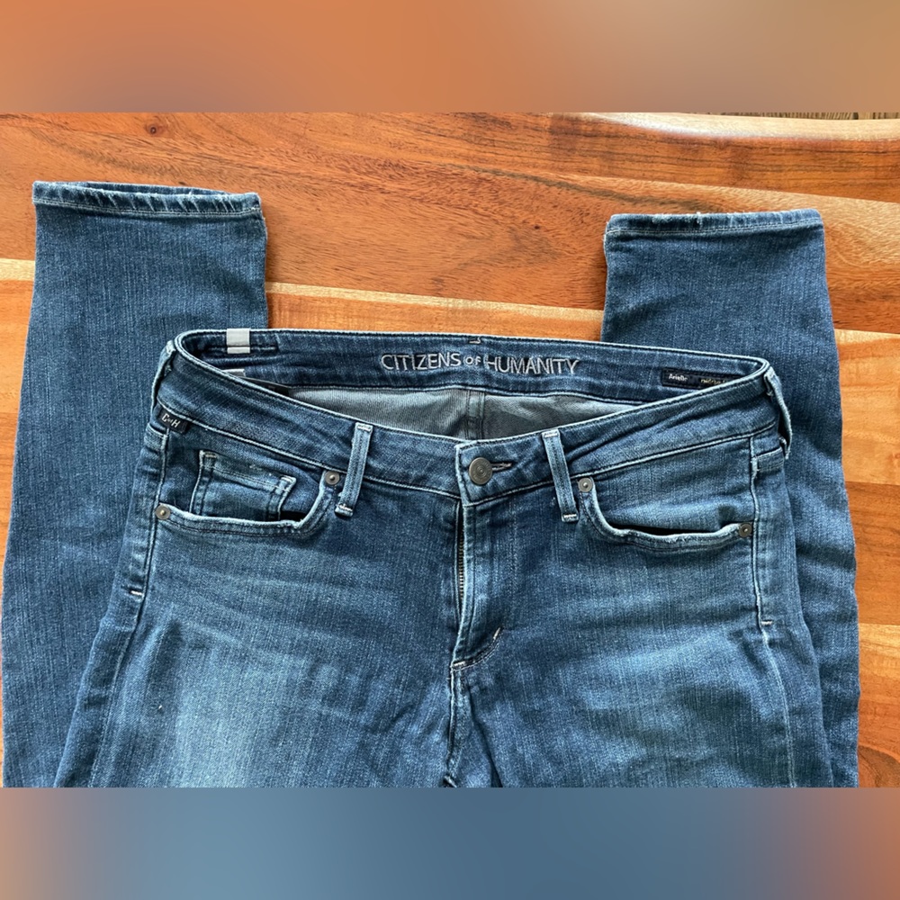 Citizens of Humanity Arielle Mid-Rise Slim Dark Wash Jeans Women's Size 29 (8)